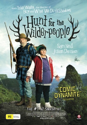Hunt for the Wilderpeople - Australian Movie Poster (thumbnail)