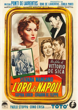 L&#039;oro di Napoli - Italian Movie Poster (thumbnail)