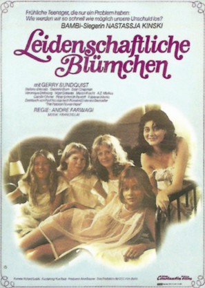 Leidenschaftliche Bl&uuml;mchen - German Movie Poster (thumbnail)