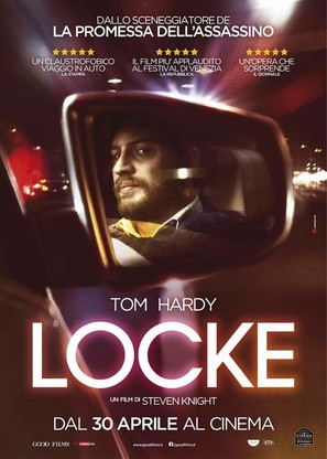 Locke - Italian Movie Poster (thumbnail)