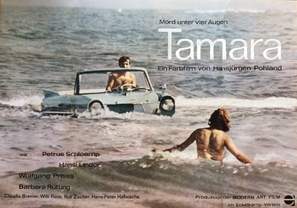 Tamara - German Movie Poster (thumbnail)