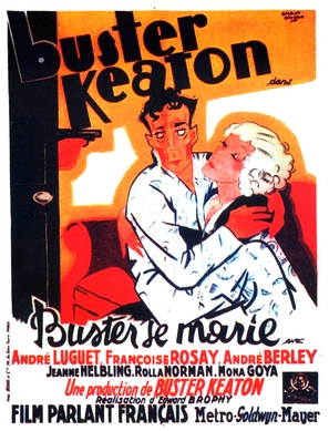 Buster se marie - French Movie Poster (thumbnail)