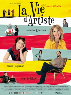 Vie d&#039;artiste, La - French Movie Poster (thumbnail)
