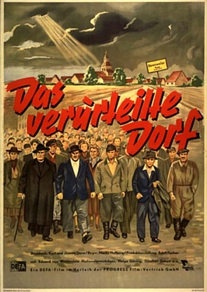 Das verurteilte Dorf - German Movie Poster (thumbnail)