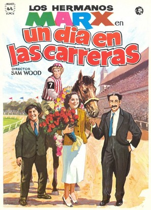A Day at the Races - Spanish Movie Poster (thumbnail)