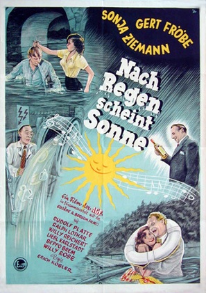 Nach Regen scheint Sonne - German Movie Poster (thumbnail)