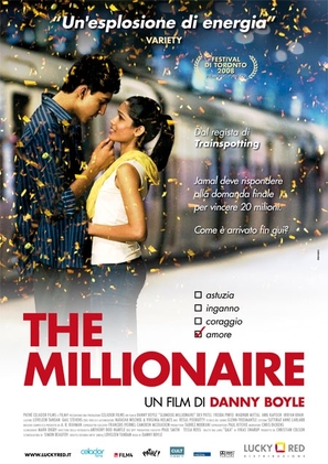 Slumdog Millionaire - Italian Movie Poster (thumbnail)