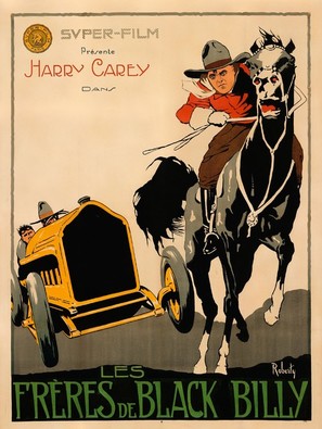 Three Mounted Men - French Movie Poster (thumbnail)