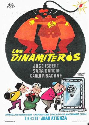Los dinamiteros - Spanish Movie Poster (thumbnail)