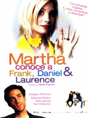 Martha, Meet Frank, Daniel and Laurence - Spanish Movie Poster (thumbnail)