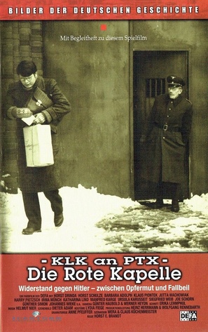 KLK an PTX - Die Rote Kapelle - German VHS movie cover (thumbnail)