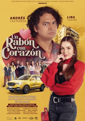 Un rab&oacute;n con coraz&oacute;n - Colombian Movie Poster (thumbnail)