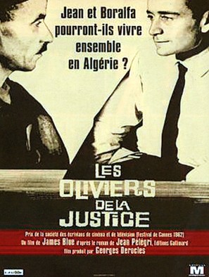 Les oliviers de la justice - French Movie Poster (thumbnail)