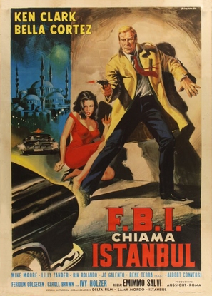 FBI chiama Istanbul - Italian Movie Poster (thumbnail)