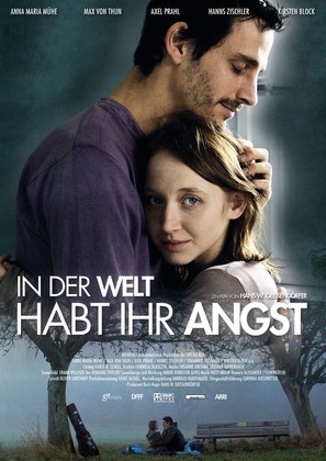 In der Welt habt ihr Angst - German Movie Poster (thumbnail)