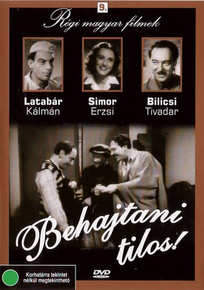 Behajtani tilos! - Hungarian Movie Cover (thumbnail)