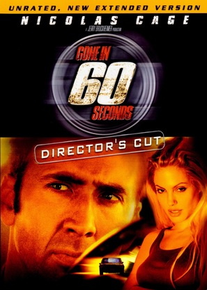 Gone In 60 Seconds - DVD movie cover (thumbnail)