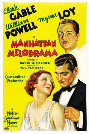 Manhattan Melodrama - Movie Poster (thumbnail)