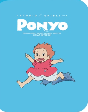 Gake no ue no Ponyo - Blu-Ray movie cover (thumbnail)