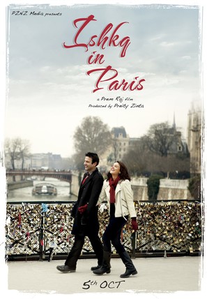 Ishkq in Paris - Indian Movie Poster (thumbnail)