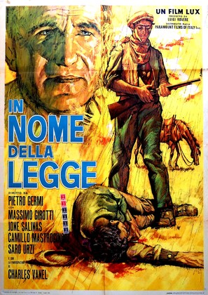 In nome della legge - Italian Movie Poster (thumbnail)