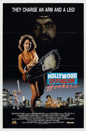 Hollywood Chainsaw Hookers - Movie Poster (thumbnail)