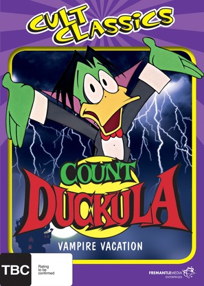 &quot;Count Duckula&quot; - New Zealand DVD movie cover (thumbnail)