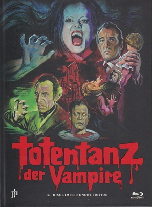 The House That Dripped Blood - German Blu-Ray movie cover (thumbnail)