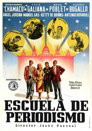 Escuela de periodismo - Spanish Movie Poster (thumbnail)