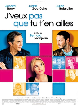 J&#039;veux pas que tu t&#039;en ailles - French Movie Poster (thumbnail)