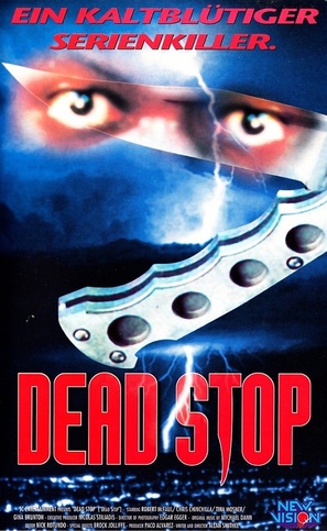 Dead Stop - German VHS movie cover (thumbnail)