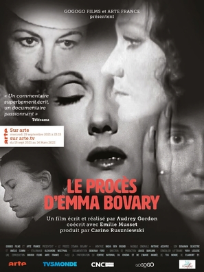 Le proc&egrave;s d&#039;Emma Bovary - French Movie Poster (thumbnail)