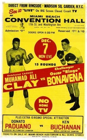 World Heavyweight Championship Fight: Muhammad Ali vs. Oscar Bonavena - Movie Poster (thumbnail)