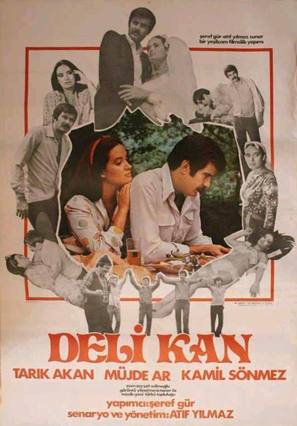 Deli kan - Turkish Movie Poster (thumbnail)