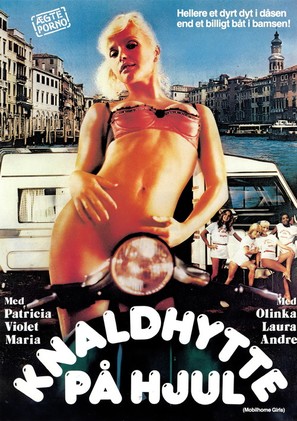 Mobilhome Girls - Danish Movie Poster (thumbnail)