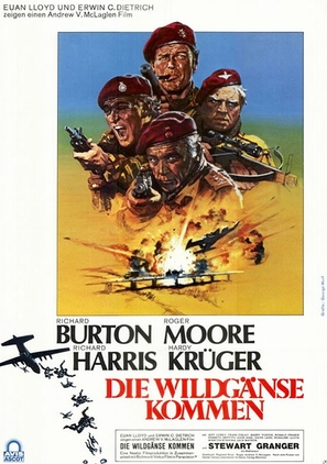 The Wild Geese - German Movie Poster (thumbnail)