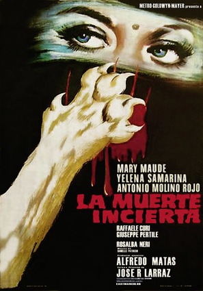 La muerte incierta - Spanish Movie Poster (thumbnail)