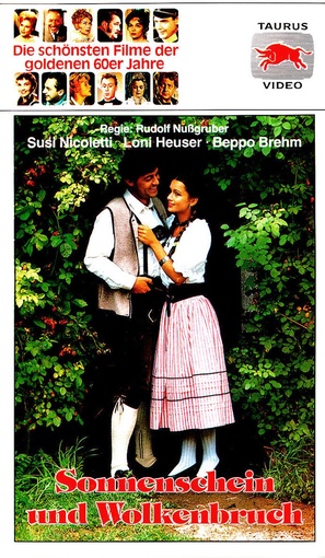 Sonnenschein und Wolkenbruch - German VHS movie cover (thumbnail)