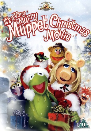 It&#039;s a Very Merry Muppet Christmas Movie - British DVD movie cover (thumbnail)