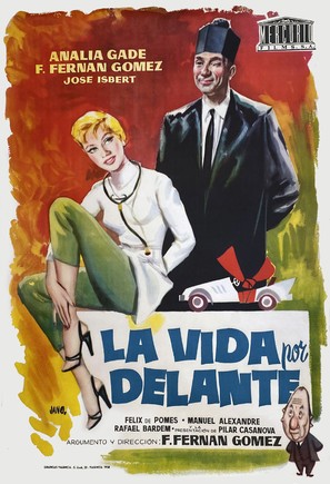 La vida por delante - Spanish Movie Poster (thumbnail)