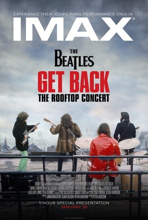 The Beatles: Get Back - The Rooftop Concert - Movie Poster (thumbnail)