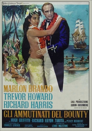 Mutiny on the Bounty - Italian Movie Poster (thumbnail)