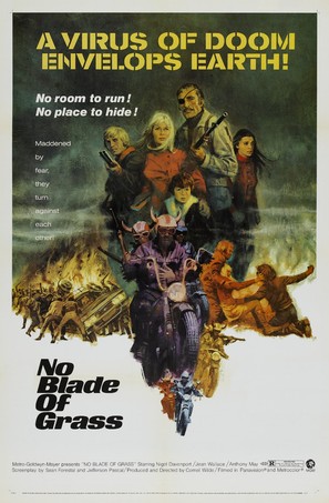No Blade of Grass - Theatrical movie poster (thumbnail)