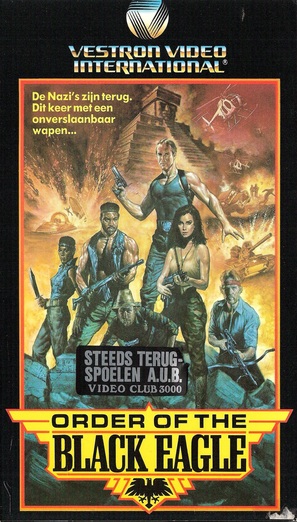 The Order of the Black Eagle - VHS movie cover (thumbnail)