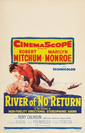 River of No Return - Theatrical movie poster (thumbnail)