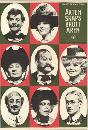 &Auml;ktenskapsbrottaren - Swedish Movie Poster (thumbnail)