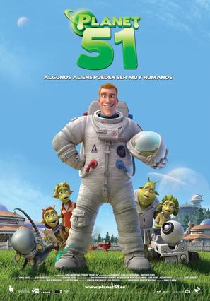 Planet 51 - Spanish Movie Poster (thumbnail)