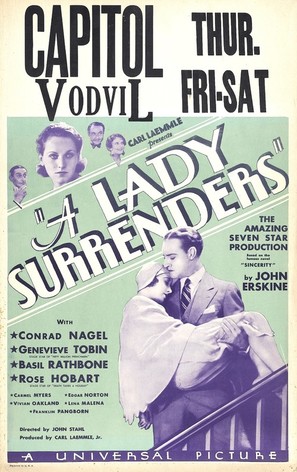 A Lady Surrenders - Movie Poster (thumbnail)