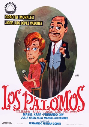 Los palomos - Spanish Movie Poster (thumbnail)
