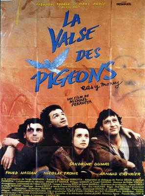 La valse des pigeons - French Movie Poster (thumbnail)